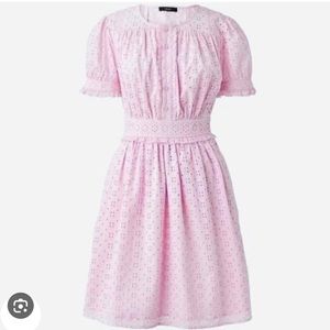 COPY - NWT J Crew eyelet dress size 4 pale pink